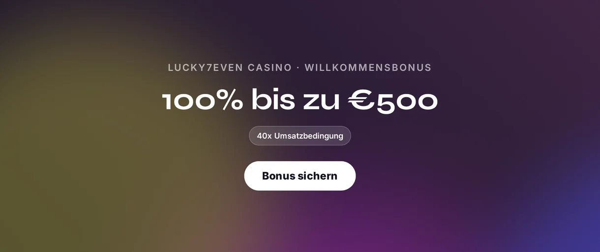 Einzahlungsbonus sichern